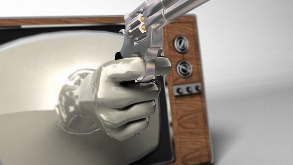 La honte : la télévision montre un massacre à la télévision !