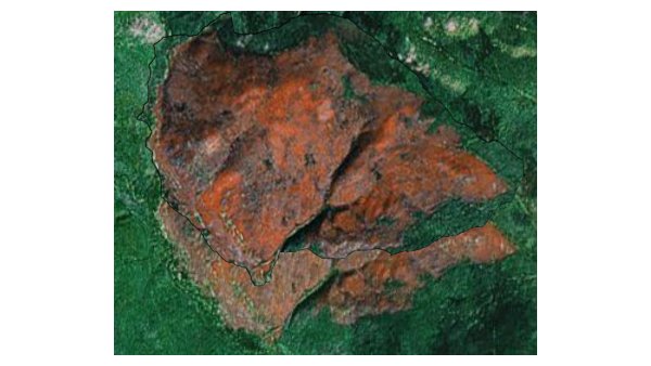 Montagnes identique à 95% en russie