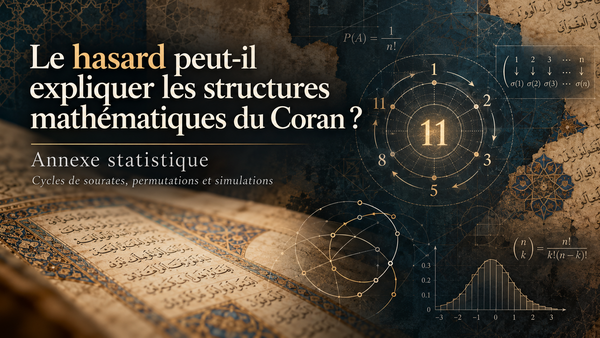 Le hasard peut-il expliquer les structures mathématiques du Coran ?