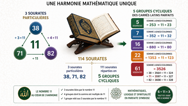 Découvertes mathématiques dans le Coran
