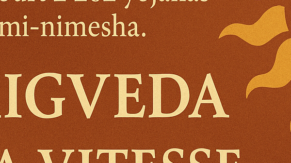 Le Rigveda et la question de la vitesse de la lumière
