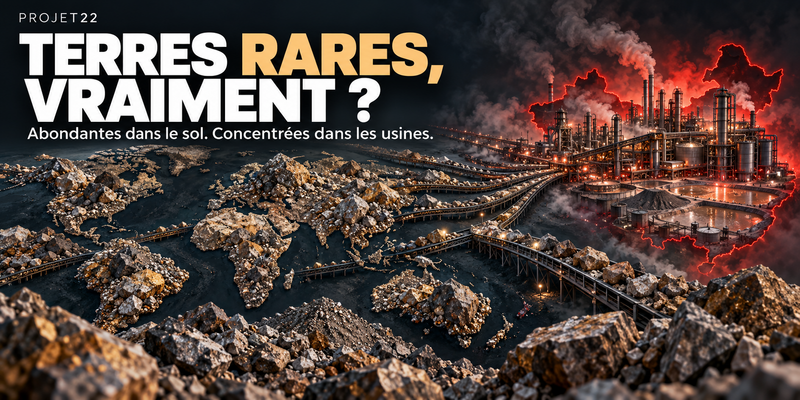 Terres rares : le piège de la dépendance chinoise